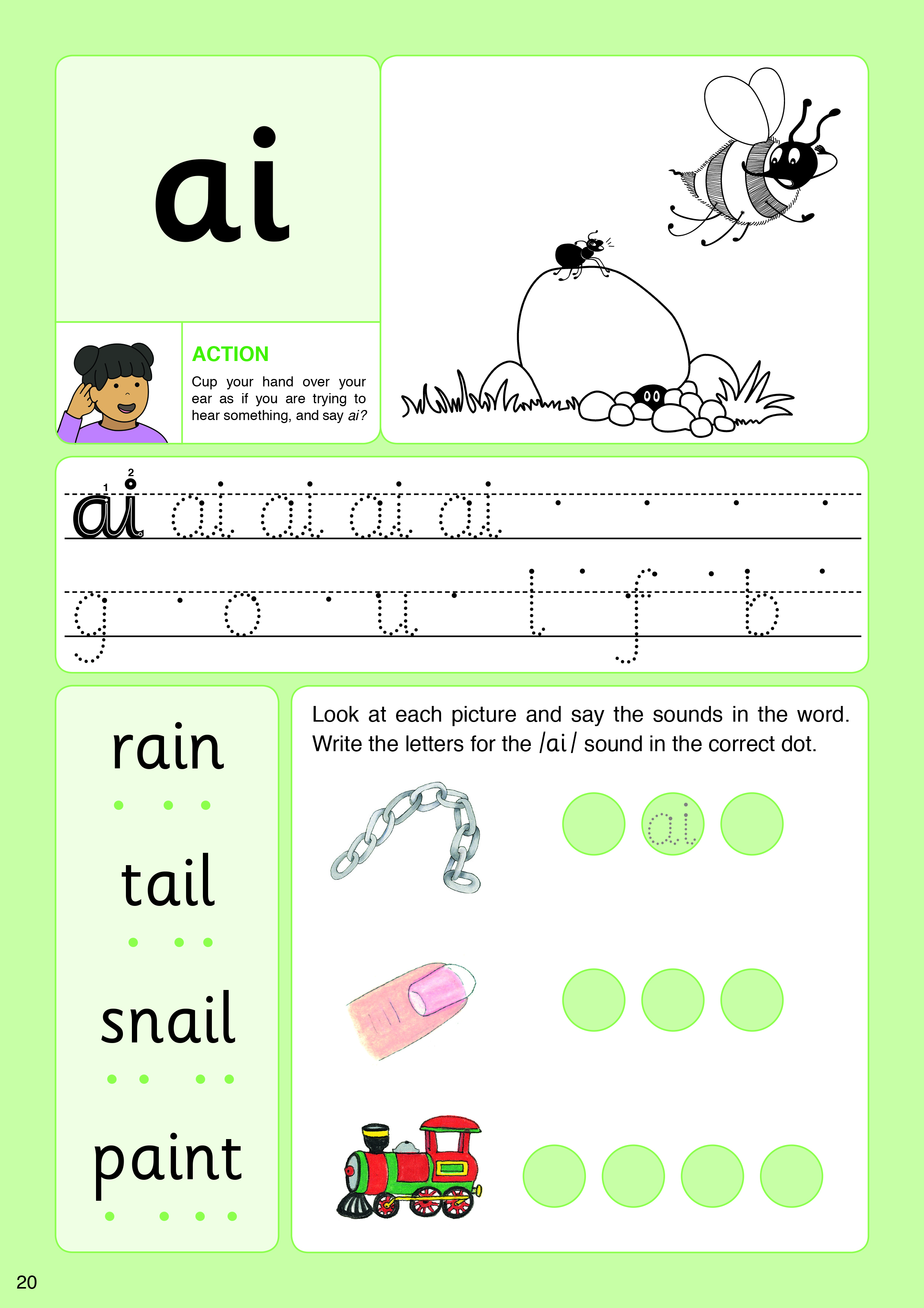 Jolly Phonics Pupil Book 1 Colour